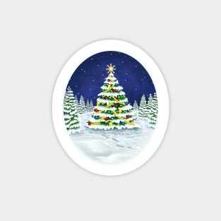 Peace on Earth Tree Sticker